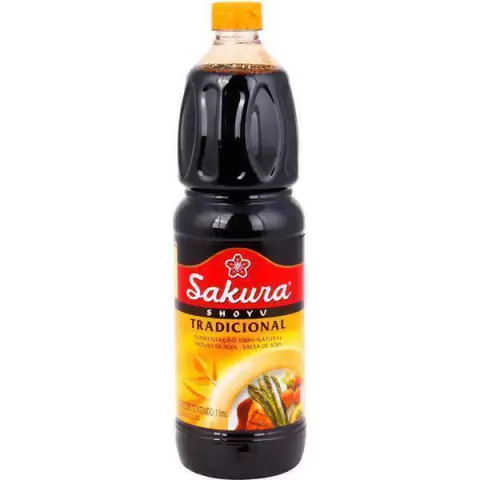 Molho shoyu tradicional 1 litro sakura