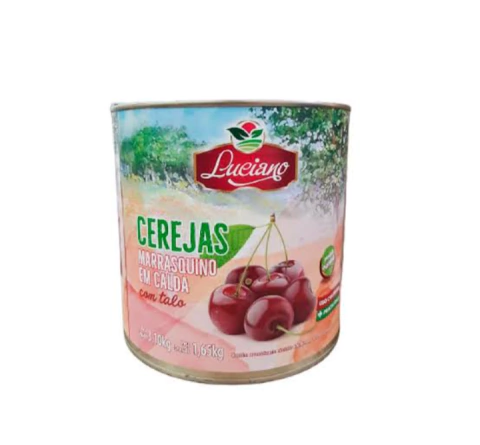 Cereja italiana marrasquino com talo 1,65 kg