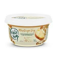 Manteiga vegana de castanha de caju vida veg 200g