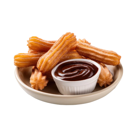 Snack de churros torrado com canela Kg