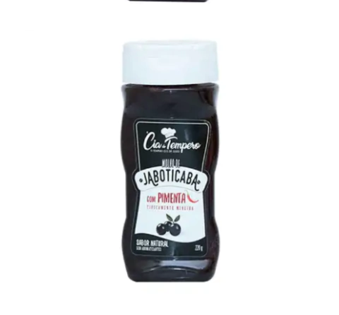 Molho jabuticaba c/pimenta Cia.temp 220g