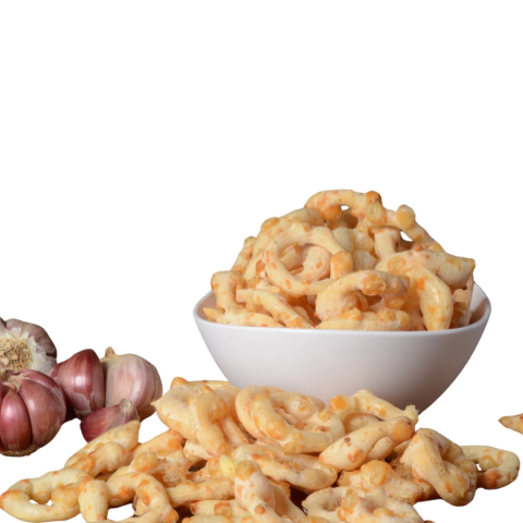 Biscoito de polvilho sabor alho kg