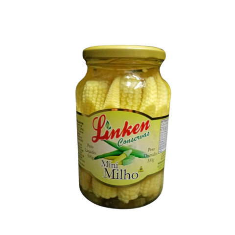 Conserva de mini milho Linken 300g