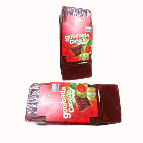 Goiabada cascão em barra famoso 400g