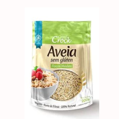 Aveia Sem Glúten Flocos Médios 200g