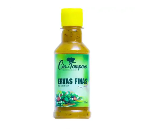 Molho de ervas finas Cia.temp 150 ml