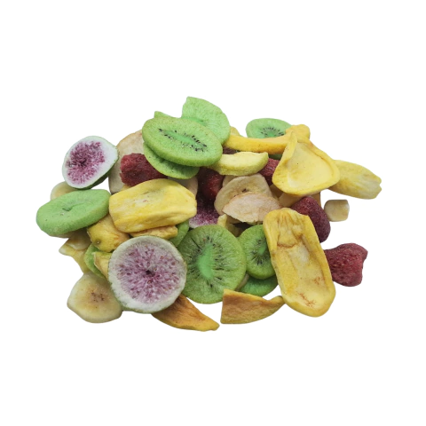 Chips de frutas Tropicais liofilizadas kg