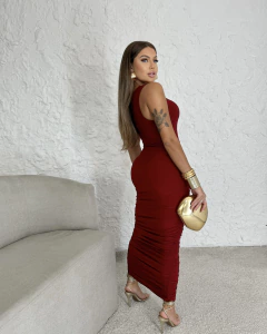 Vestido Brenda - Cereja - comprar online