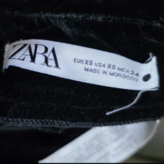 Pantalón Velvet Ancho Zara | Talle xs - comprar online