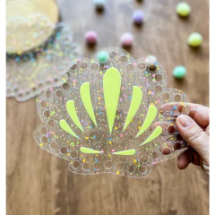 Base bolsa concha Ariel 17x14cm - comprar online