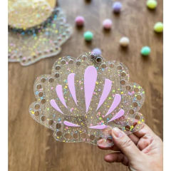 Base bolsa concha Ariel 17x14cm