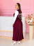 Conjunto Saia + Colete Alfaiataria Marsala - loja online