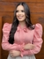 Blusa Laço Momento Precioso Rosa