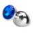 PLUG ANAL METAL AZUL