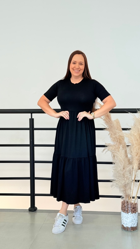 Vestido Tamires Preto - comprar online