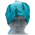 Gorro Quirúrgico Tela Antifluido Tamaño Extragrande "Kitty Enfermera Azul"