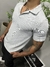 Camisa polo masculina cinza - comprar online