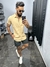Camisa masculina manga curta com relevo - Estilo Patrones