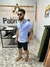 Camisa masculina manga curta