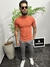 Camisa Gola Alta Masculina Manga Curta