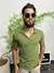 Camisa masculina Polo verde musco na internet