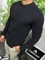 Suéter masculino Relevo preto - comprar online