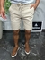 Bermuda Linho Masculina alfaiataria areia Mescla