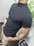 Camiseta masculina Gola média Preta - comprar online