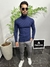 Camisa Gola Alta Masculina Manga longa