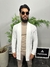 Cardigan Masculino Tricot Branco na internet