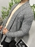 Cardigan Masculino Tricot cinza - comprar online