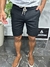 Bermuda Linho Masculina alfaiataria Preta
