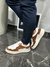 Tênis Sneaker masculino camurça marrom na internet