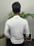 Camisa masculina meia estação gola media branca na internet