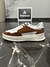 Tênis Sneaker masculino camurça marrom - Estilo Patrones