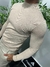 Camisa masculina meia estação gola media Bege - comprar online