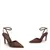 Scarpin Alto Monocromático Marrom - comprar online