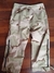 Calça Militar Americana Deserto Tricolor Goretex Medium Short