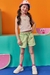 Conjunto Infantil De Blusa E Shorts Sarja Kukiê - comprar online