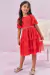Vestido em Tule com Elastano