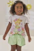 Conjunto Infantil Kukiê De Bata E Shorts - Girafinha 86745