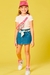 Blusa kukie em Canelado Branca 