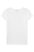 Blusa kukie em Canelado Branca - Costas