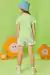 Conjunto kukie Infantil com Short Arco-íris - Costas