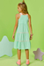 Vestido kukie Midi em Meia Malha - Costas