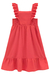 Imagem do Vestido kukie em Tricoline Napoli Vermelho