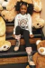 Conjunto kukie infantil Ursinho de Blusão e Legging em Molecotton - Detalhes