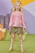 Conjunto kukie Alecrim de Bata e Shorts - Frente