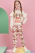 Conjunto kukie infantil calça e blusão cachorrinhos - frente