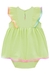 Vestbody infantil kukiê baby em Meia Malha estampa tartaruga - Costas